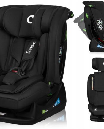 LIONELO FOTELIK SAMOCHODOWY IZZY I-SIZE OD 40-150CM 0-36KG CZARNY