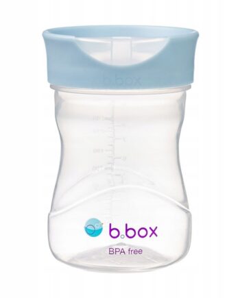 B.box KUBEK DO NAUKI PICIA TRENINGOWY PLASTIKOWY 240ML NIEBIESKI