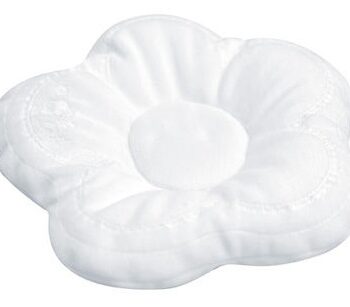 PODUSZKA DLA NIEMOWLĄT DO KARMIENIA FLOR 30X25 WELUROWA BABYMATEX