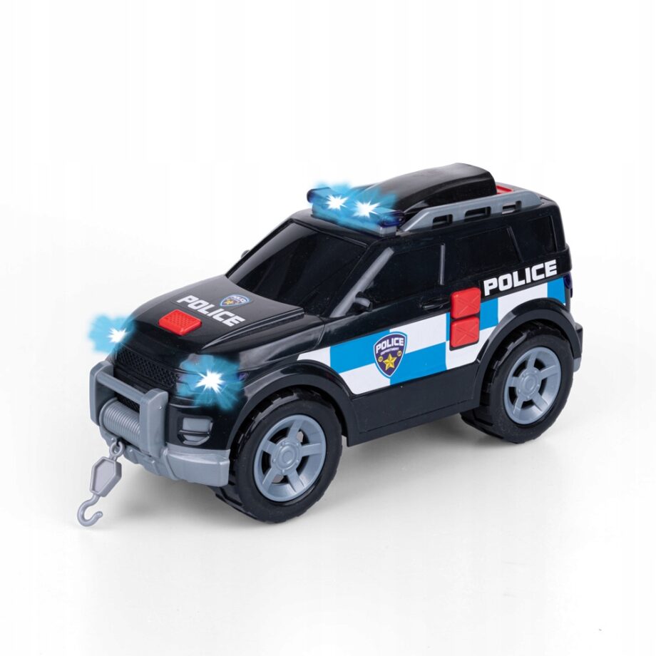 DUMEL FLOTA MIEJSKA SAMOCHÓD POLICJA DŹWIĘK ŚWIATŁ