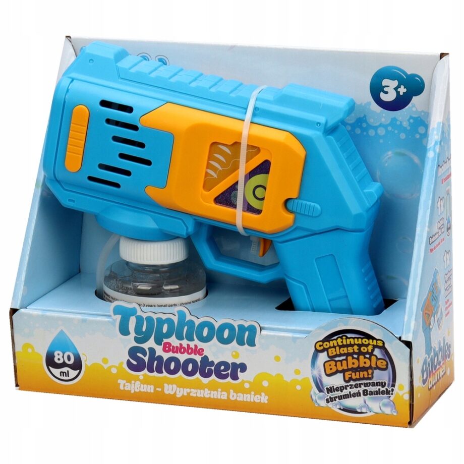 DUMEL TAJFUN WYRZUTNIA BANIEK PISTOLET + PŁYN 3+