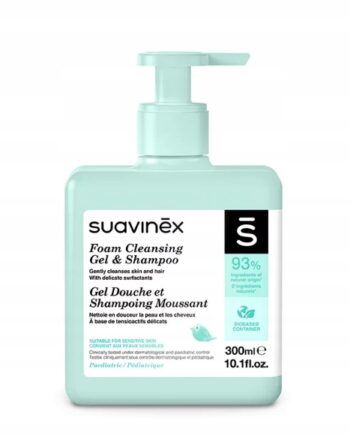 SUAVINEX DELIKATNA PIANKA DO CIAŁA I WŁOSÓW 300ML