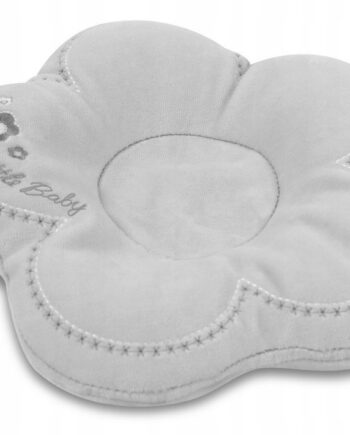 PODUSZKA DLA NIEMOWLĄT DO KARMIENIA FLOR 30X25 WELUROWA BABYMATEX