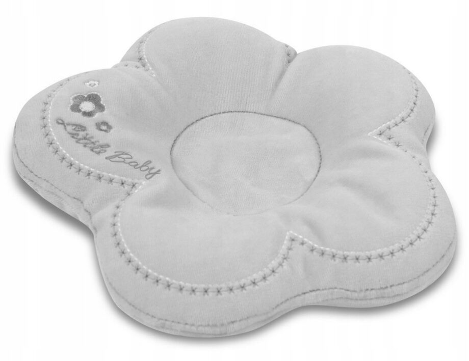 PODUSZKA DLA NIEMOWLĄT DO KARMIENIA FLOR 30X25 WELUROWA BABYMATEX