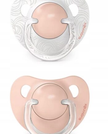 SUAVINEX SMOCZEK ANATOMICZNY SILIKONOWY 0-6M DREAMS BRZOSKWINIOWY