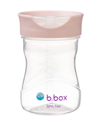 B.box KUBEK DO NAUKI PICIA TRENINGOWY PLASTIKOWY 240ML RÓŻOWY