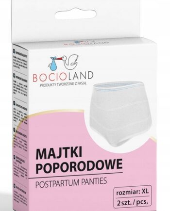 BOCIOLAND MAJTKI POPORODOWE SIATECZKA 2 SZTUKI XL
