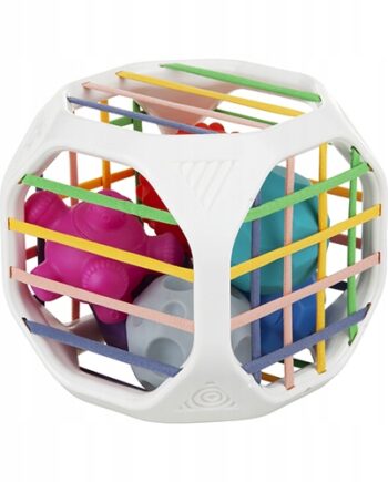 BABYONO ZABAWKA SENSORYCZNY CUBE BOX ROZWÓJ MOTORYKI 18M+ 12M+