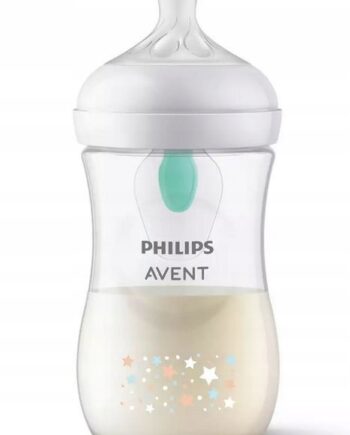 AVENT BUTELKA RESPONSYWNA NATURAL AIRFREE Z WENTYLEM 260ml GWIAZDKI