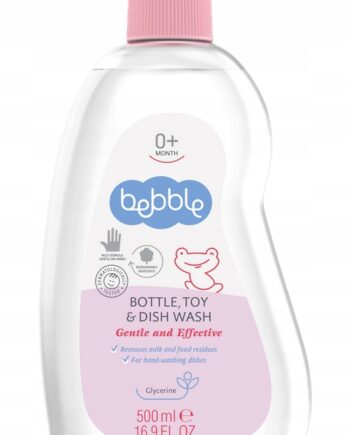 BEBBLE PŁYN DO MYCIA BUTELEK SMOCZKÓW ZABAWEK 500M