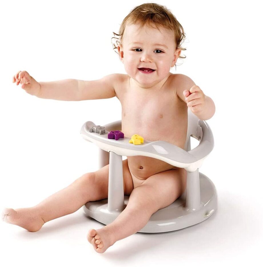 Thermobaby Krzesełko fotelik do kąpieli BIAŁE