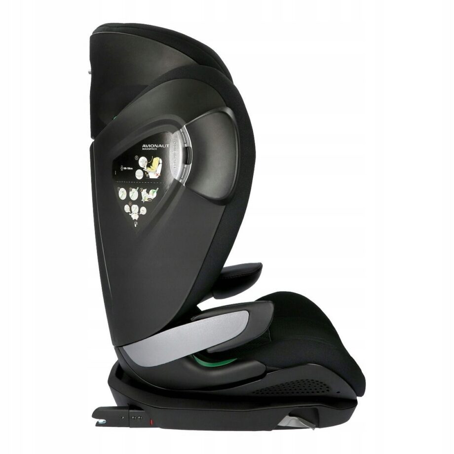 AVIONAUT FOTELIK MAXSPACE AIRFLOW ISOFIX i-SIZE 15-50KG / 100-150cm BLACK