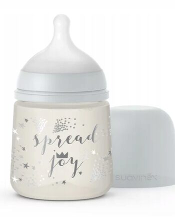 SUAVINEX BUTELKA JOY 150ML SZARA KORONA 0+