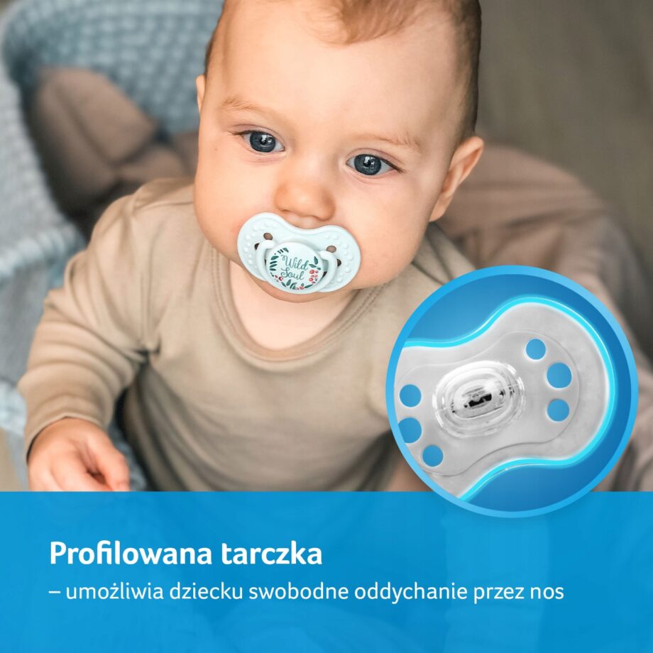 LOVI Smoczek dynamiczny 6-18m 2 szt Wild Soul Girl