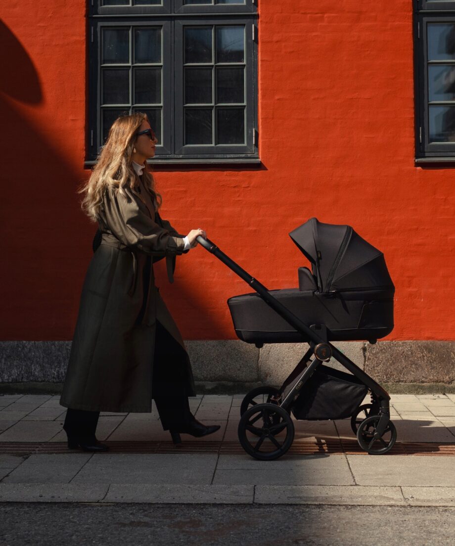 VENICCI WÓZEK DZIECIĘCY WIELOFUNKCYJNY 2w1 CLARO NOIR + TORBA + ŚPIWÓR