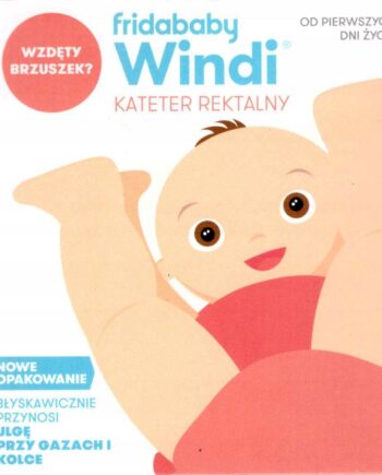 WINDI KATETER REKTALNY sposób NA KOLKĘ Fridababy