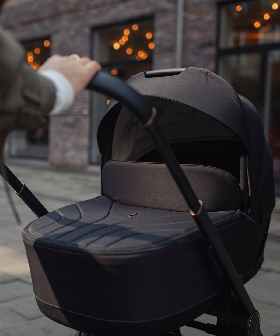 VENICCI WÓZEK DZIECIĘCY WIELOFUNKCYJNY 2w1 CLARO NOIR + TORBA + ŚPIWÓR