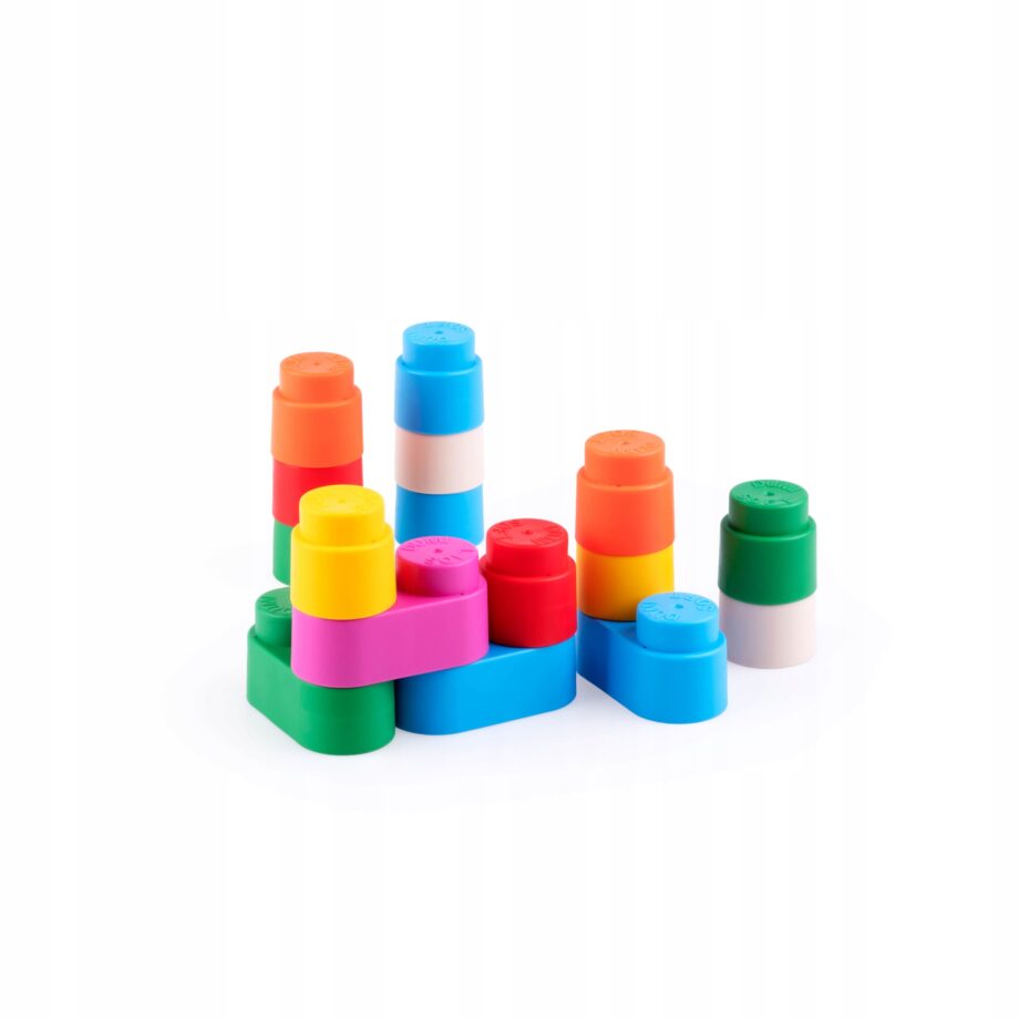 DUMEL DUMI BLOCKS SUPER MIĘKKIE KLOCKI 16 SZT 6M+