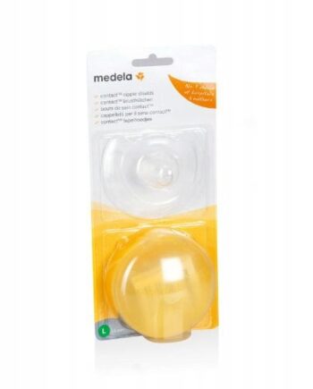 Medela Contact nakładki silikonowe rozmiar L 2 szt